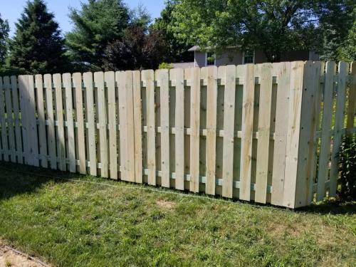 Shadow box fence 